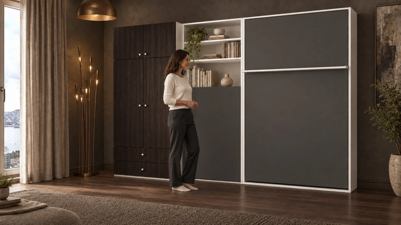 Vertical wall bed — Helyum