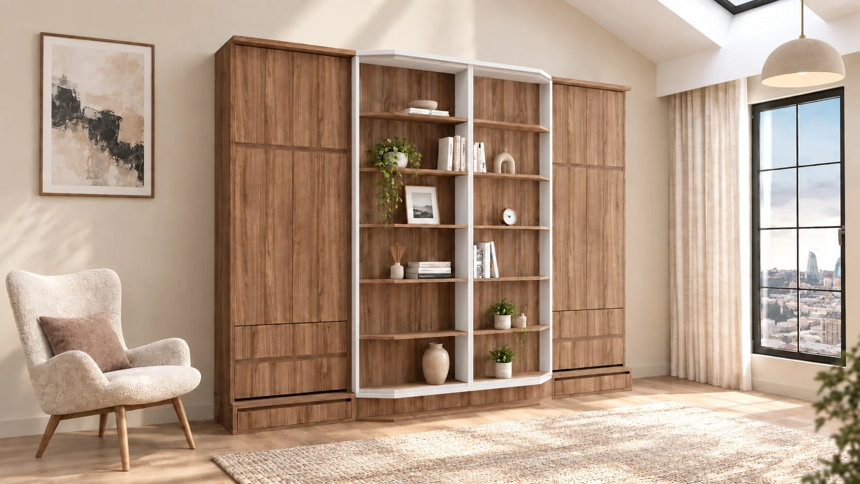 Vertical wall bed — Seryum